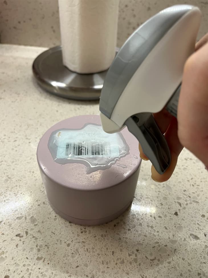 I Used Glass Cleaner to Remove Price Tag Stickers & It Really Worked